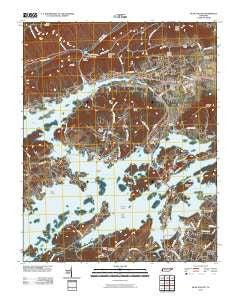 Bean Station Tennessee Historical topographic map, 1:24000 scale, 7.5 X 7.5 Minute, Year 2010