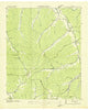 Beaverdam Springs Tennessee Historical topographic map, 1:24000 scale, 7.5 X 7.5 Minute, Year 1936