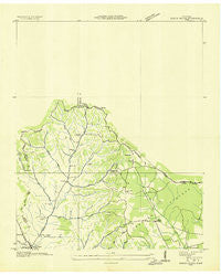 Beech Grove Tennessee Historical topographic map, 1:24000 scale, 7.5 X 7.5 Minute, Year 1936