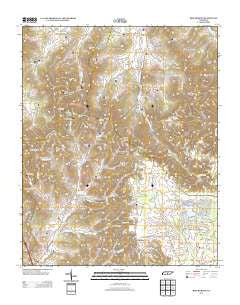 Beechgrove Tennessee Historical topographic map, 1:24000 scale, 7.5 X 7.5 Minute, Year 2013