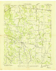 Belfast Tennessee Historical topographic map, 1:24000 scale, 7.5 X 7.5 Minute, Year 1936