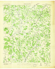 Belleville Tennessee Historical topographic map, 1:24000 scale, 7.5 X 7.5 Minute, Year 1936