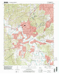 Bellevue Tennessee Historical topographic map, 1:24000 scale, 7.5 X 7.5 Minute, Year 1997