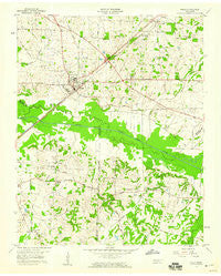 Bells Tennessee Historical topographic map, 1:24000 scale, 7.5 X 7.5 Minute, Year 1959
