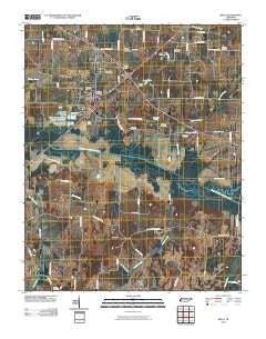 Bells Tennessee Historical topographic map, 1:24000 scale, 7.5 X 7.5 Minute, Year 2010