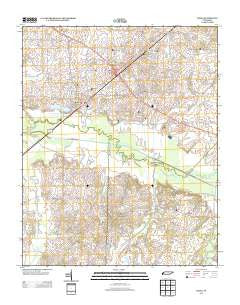 Bells Tennessee Historical topographic map, 1:24000 scale, 7.5 X 7.5 Minute, Year 2013