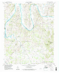 Bellwood Tennessee Historical topographic map, 1:24000 scale, 7.5 X 7.5 Minute, Year 1994