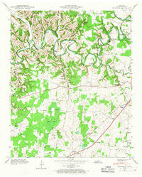 Belvidere Tennessee Historical topographic map, 1:24000 scale, 7.5 X 7.5 Minute, Year 1947