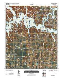 Belvidere Tennessee Historical topographic map, 1:24000 scale, 7.5 X 7.5 Minute, Year 2010