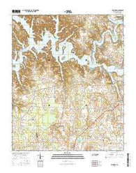 Belvidere Tennessee Current topographic map, 1:24000 scale, 7.5 X 7.5 Minute, Year 2016