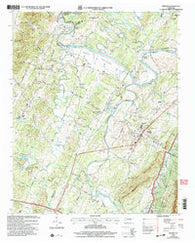 Benton Tennessee Historical topographic map, 1:24000 scale, 7.5 X 7.5 Minute, Year 2003