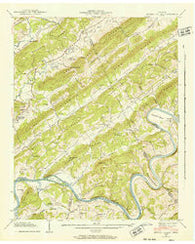 Bethel Valley Tennessee Historical topographic map, 1:24000 scale, 7.5 X 7.5 Minute, Year 1941
