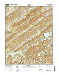 Bethel Valley Tennessee Current topographic map, 1:24000 scale, 7.5 X 7.5 Minute, Year 2016