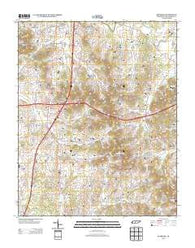 Bethesda Tennessee Historical topographic map, 1:24000 scale, 7.5 X 7.5 Minute, Year 2013