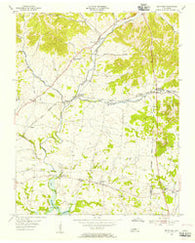 Bethpage Tennessee Historical topographic map, 1:24000 scale, 7.5 X 7.5 Minute, Year 1955