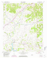 Bethpage Tennessee Historical topographic map, 1:24000 scale, 7.5 X 7.5 Minute, Year 1955