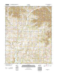 Bethpage Tennessee Historical topographic map, 1:24000 scale, 7.5 X 7.5 Minute, Year 2013
