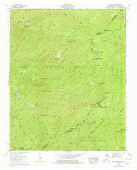 Big Junction Tennessee Historical topographic map, 1:24000 scale, 7.5 X 7.5 Minute, Year 1957