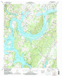 Big Spring Tennessee Historical topographic map, 1:24000 scale, 7.5 X 7.5 Minute, Year 1967