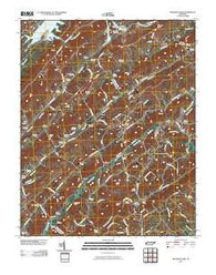Big Ridge Park Tennessee Historical topographic map, 1:24000 scale, 7.5 X 7.5 Minute, Year 2010