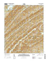 Big Ridge Park Tennessee Current topographic map, 1:24000 scale, 7.5 X 7.5 Minute, Year 2016