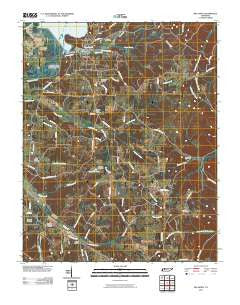 Big Sandy Tennessee Historical topographic map, 1:24000 scale, 7.5 X 7.5 Minute, Year 2010