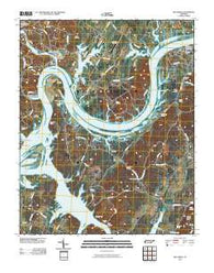 Big Spring Tennessee Historical topographic map, 1:24000 scale, 7.5 X 7.5 Minute, Year 2010
