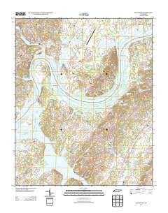Big Spring Tennessee Historical topographic map, 1:24000 scale, 7.5 X 7.5 Minute, Year 2013