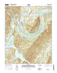 Big Spring Tennessee Current topographic map, 1:24000 scale, 7.5 X 7.5 Minute, Year 2016