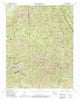 Block Tennessee Historical topographic map, 1:24000 scale, 7.5 X 7.5 Minute, Year 1952