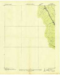 Block Tennessee Historical topographic map, 1:24000 scale, 7.5 X 7.5 Minute, Year 1936