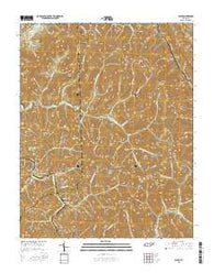 Block Tennessee Current topographic map, 1:24000 scale, 7.5 X 7.5 Minute, Year 2016