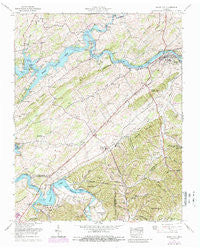 Bluff City Tennessee Historical topographic map, 1:24000 scale, 7.5 X 7.5 Minute, Year 1959