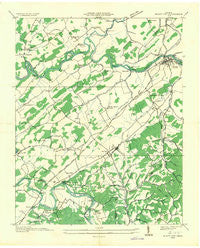 Bluff City Tennessee Historical topographic map, 1:24000 scale, 7.5 X 7.5 Minute, Year 1935