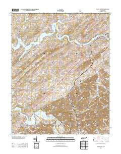 Bluff City Tennessee Historical topographic map, 1:24000 scale, 7.5 X 7.5 Minute, Year 2013