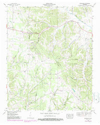 Bodenham Tennessee Historical topographic map, 1:24000 scale, 7.5 X 7.5 Minute, Year 1948