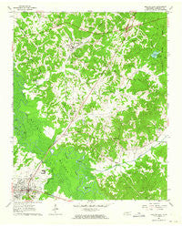 Bolivar East Tennessee Historical topographic map, 1:24000 scale, 7.5 X 7.5 Minute, Year 1961