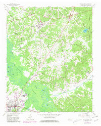 Bolivar East Tennessee Historical topographic map, 1:24000 scale, 7.5 X 7.5 Minute, Year 1961
