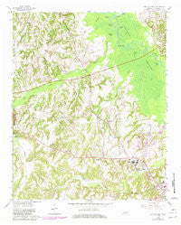 Bolivar West Tennessee Historical topographic map, 1:24000 scale, 7.5 X 7.5 Minute, Year 1961