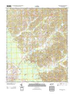 Bolivar East Tennessee Historical topographic map, 1:24000 scale, 7.5 X 7.5 Minute, Year 2013