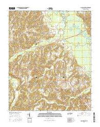 Bolivar West Tennessee Current topographic map, 1:24000 scale, 7.5 X 7.5 Minute, Year 2016