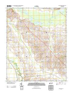 Bonicord Tennessee Historical topographic map, 1:24000 scale, 7.5 X 7.5 Minute, Year 2013