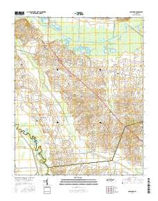 Bonicord Tennessee Current topographic map, 1:24000 scale, 7.5 X 7.5 Minute, Year 2016