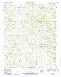Bonnertown Tennessee Historical topographic map, 1:24000 scale, 7.5 X 7.5 Minute, Year 1950