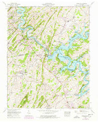 Boone Dam Tennessee Historical topographic map, 1:24000 scale, 7.5 X 7.5 Minute, Year 1959
