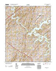 Boone Dam Tennessee Historical topographic map, 1:24000 scale, 7.5 X 7.5 Minute, Year 2013