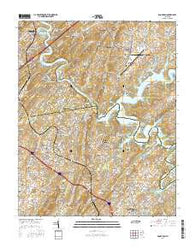 Boone Dam Tennessee Current topographic map, 1:24000 scale, 7.5 X 7.5 Minute, Year 2016
