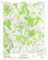 Boonshill Tennessee Historical topographic map, 1:24000 scale, 7.5 X 7.5 Minute, Year 1949