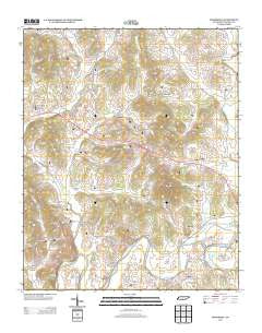 Boonshill Tennessee Historical topographic map, 1:24000 scale, 7.5 X 7.5 Minute, Year 2013