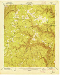 Brayton Tennessee Historical topographic map, 1:24000 scale, 7.5 X 7.5 Minute, Year 1947